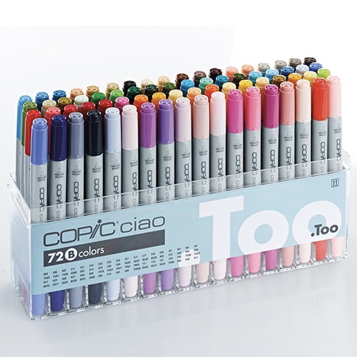 Copic Ciao 72 Piece Set B > National Supplies